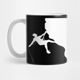 I Love Rock Climbing Mountain Climbing Rocks Mug